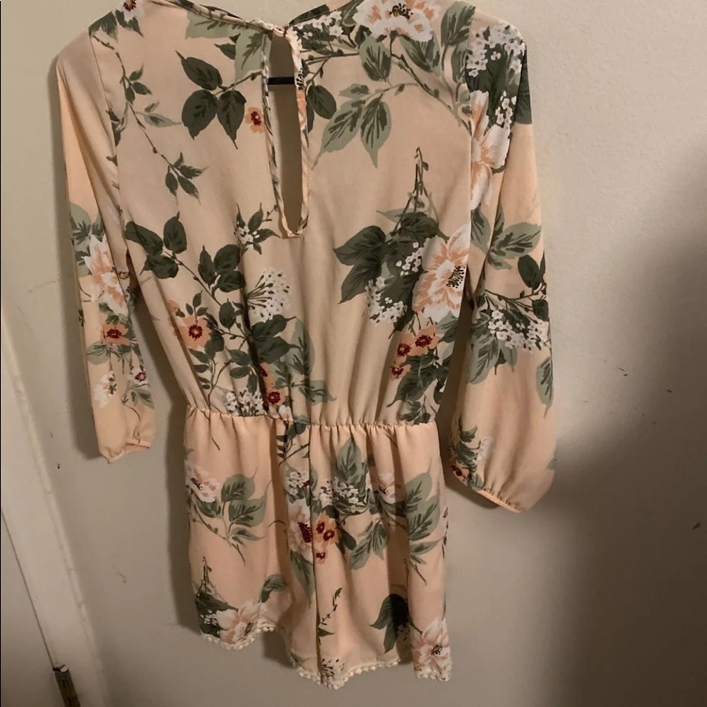 Charolette Russe Floral romper
